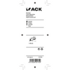 Mack 1017845 - betonhaak kunststof 3st 40mm | 10 stuks