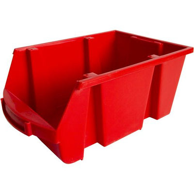 Magazijnbak viso spacy4r 10l 21,5 x 33,5 x 15 cm rood