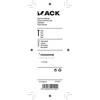 Mack 1017857 - nagel vr kaderhaak staal vermess. 25 st 25 mm | 10 stuks