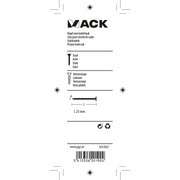 Mack 1017857 - nagel vr kaderhaak staal vermess. 25 st 25 mm | 10 stuks - afbeelding 3