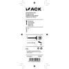 Mack 1019760 - spaanplaatschroef vz kop rvs 6 st 6,0 x 60 mm | 10 stuks