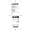 Mack 1019844 - tapbout + moer roestvrijstaal 3 st m6x50 | 10 stuks