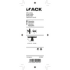 Mack 1017895 - hollewandplug nylon 4 st tc | 5 stuks