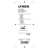 Mack 1017900 - plug + schroefduim polyeth 8 st 6mm 4x40mm | 5 stuks