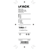 Mack 1019939 - keilbout met draadst. verzinkt3 st m8x75 51mm | 5 stuks