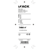 Mack 1019947 - keilbout 6-kant bout verzinkt 2 st m8x65 14x50 | 10 stuks
