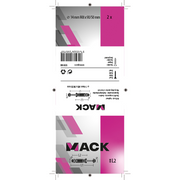 Mack 1019948 - keilbout 6-kant bout verzinkt 2 st m8x90 14x50 | 5 stuks - afbeelding 2