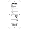 Mack 1019967 - luikschroef zwart 6,0 x 30 mm 9st | 5 stuks