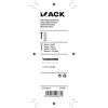 Mack 1017940 - stalen ribnagel vk st.gehard + verz 50st 2,7 x 50 mm | 10 stuks