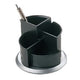 Pennenbakje helit h6220599 zwart zilver draaibaar