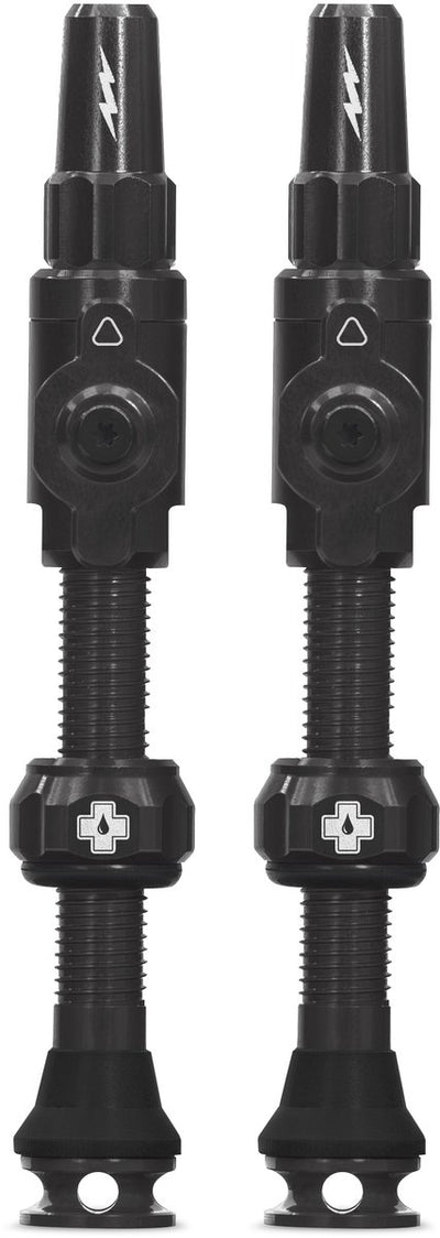 Muc-off tubeless ventiel big bore lite large black franse presta ventiel 45mm