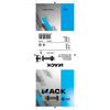 Mack 1018101 - kachelbout + moer staal verzinkt 35 st m6 x 30 mm | 5 stuks