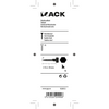 Mack 1020012 - houtdraadbout roestvrijstaal 8 st 8 x 50 mm | 5 stuks