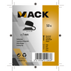 Mack 1020172 - sluitschelp grijs 50 st. 7mm | 5 stuks