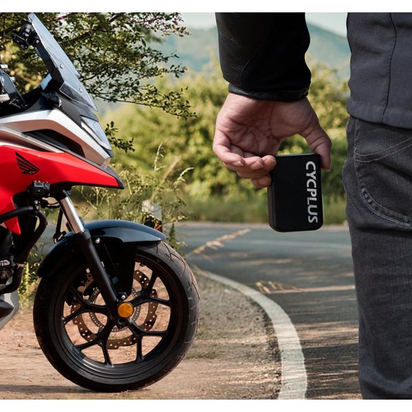 Cycplus elektrische accupomp as2 pro max - zwart