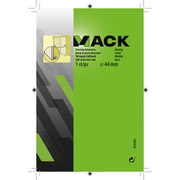 Mack 1047658 - deurstop halvemaan messing ø 44 mm 1 st pc | 6 stuks - afbeelding 3