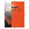 Mack 1047706 - stoelglijder nagel kunststof wit ø 19 mm 12 st pcs | 6 stuks