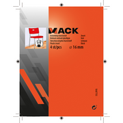 Mack 1047755 - insteekdop kunstsstof zwart ø 16 mm 4 st pcs | 6 stuks - afbeelding 3