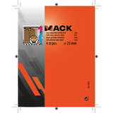 Mack 1047726 - super glijpastille zelfklevendgrijs ø 25 mm 4 st pcs | 12 stuks - afbeelding 3
