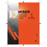 Mack 1048777 - super glijpastille zelfklevendbruin 30 x 30 mm 4 st pcs | 12 stuks - afbeelding 2