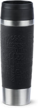 Tefal travel mug n2022010 - thermosfles - 500 ml - zwart - isolerend - lekvrij - geschikt voor warme en koude dranken