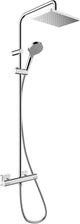 Hansgrohe vernis shape - showerpipe - 230mm maat - 1 straalfunctie - chroom - met thermostaat