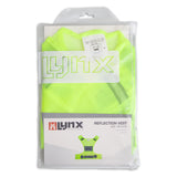 Reflectie vest unisex geel maat M - afbeelding 2