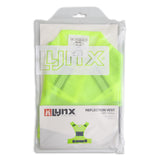 Reflectie vest unisex geel maat S - afbeelding 2