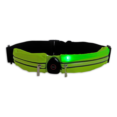 Lynx reflecterende led heuptas hardloopriem (dubbel) usb