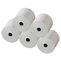 Telrollen niceday licht grijs 55gsm 5 rollen
