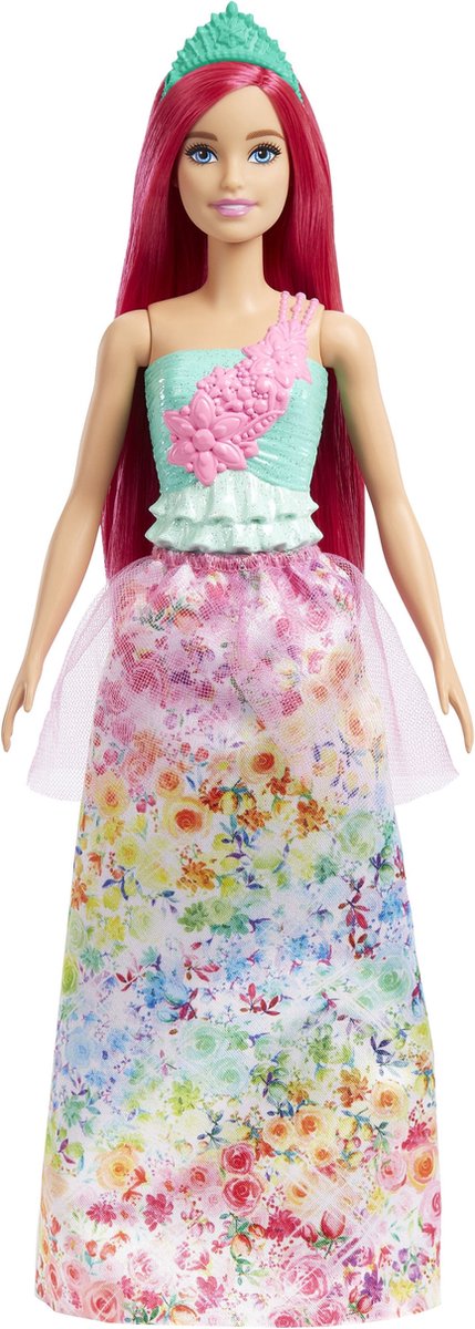 Barbie dreamtopia - pop - prinses met roze haar