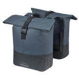 Basil b.v. dubbele fietstas basil cove 28-32l 14 x 29 x 36 cm - blauw zwart - afbeelding 1
