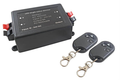 Led dimmer 8a met afstandsbediening