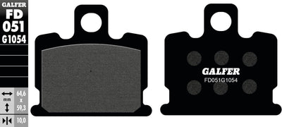 Galfer bremsbelag fd051 brake pad fd051 g1054 organic