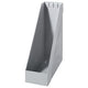 Tijdschriftencassette helit the tower line lichtgrijs a4 polystyreen