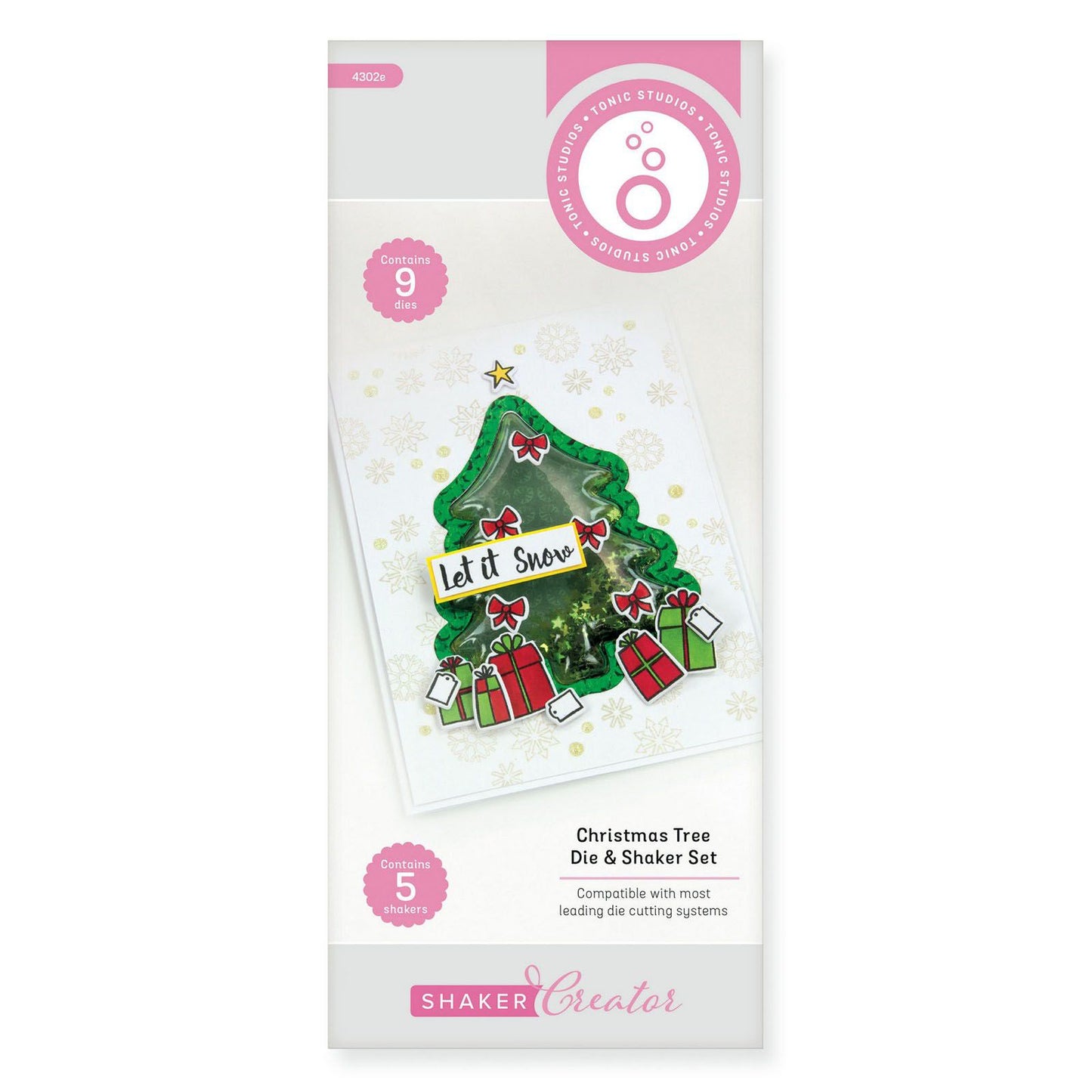 Tonic studios • die shaker set christmas tree