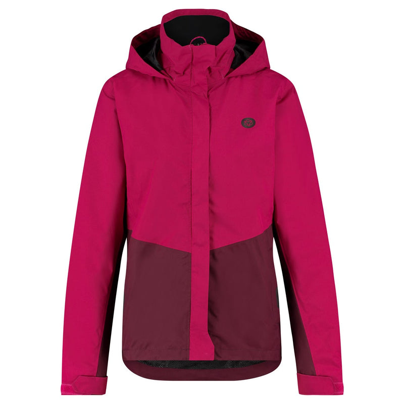 Section regenjas essential dames wine pink