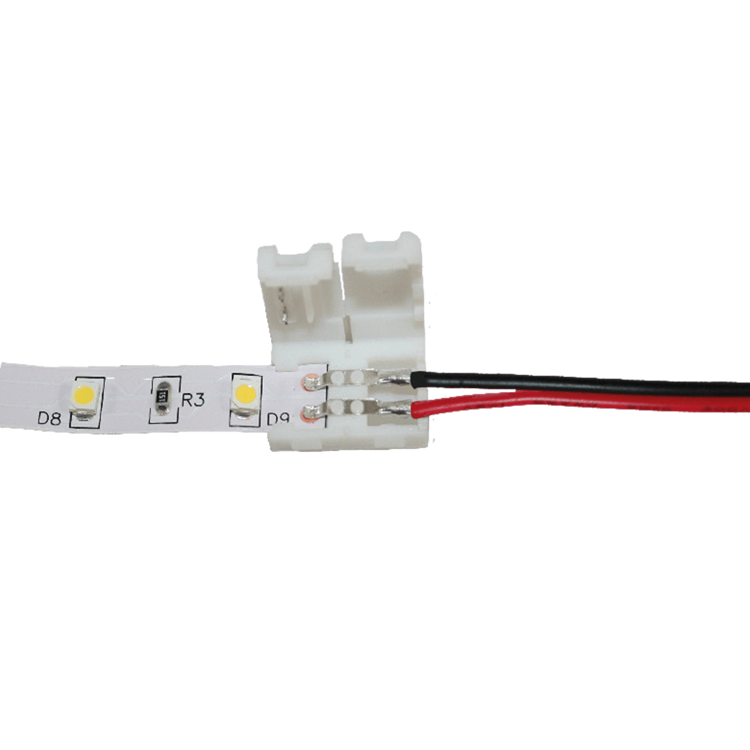 Cingoli verbindingsstuk voor led strip 8mm, voorbedraad met 15cm kabel - zonder verkoopverpakking