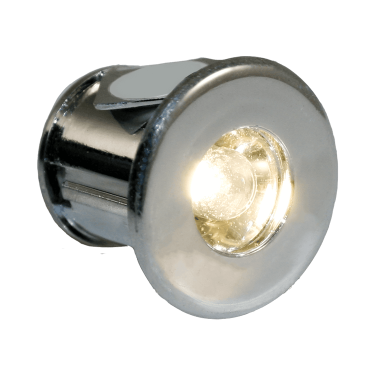 Campio mini inbouwspot - ece r10 - chroom - zonder verkoopverpakking