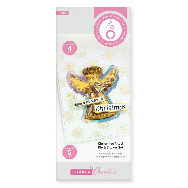 Tonic studios • die shaker set christmas angel