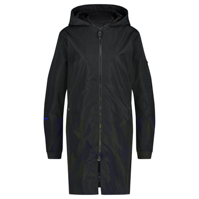 Puch lang bomber regenjas dames zwart