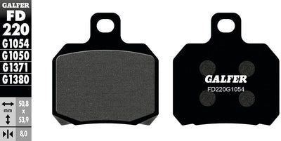 Galfer bremsbelag fd220 brake pad fd220 g1054 organic standard