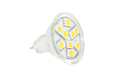 Abi mr11 smd led lampje gestliseerd tussen 10 en 30v - 80 lumen - zonder verkoopverpakking