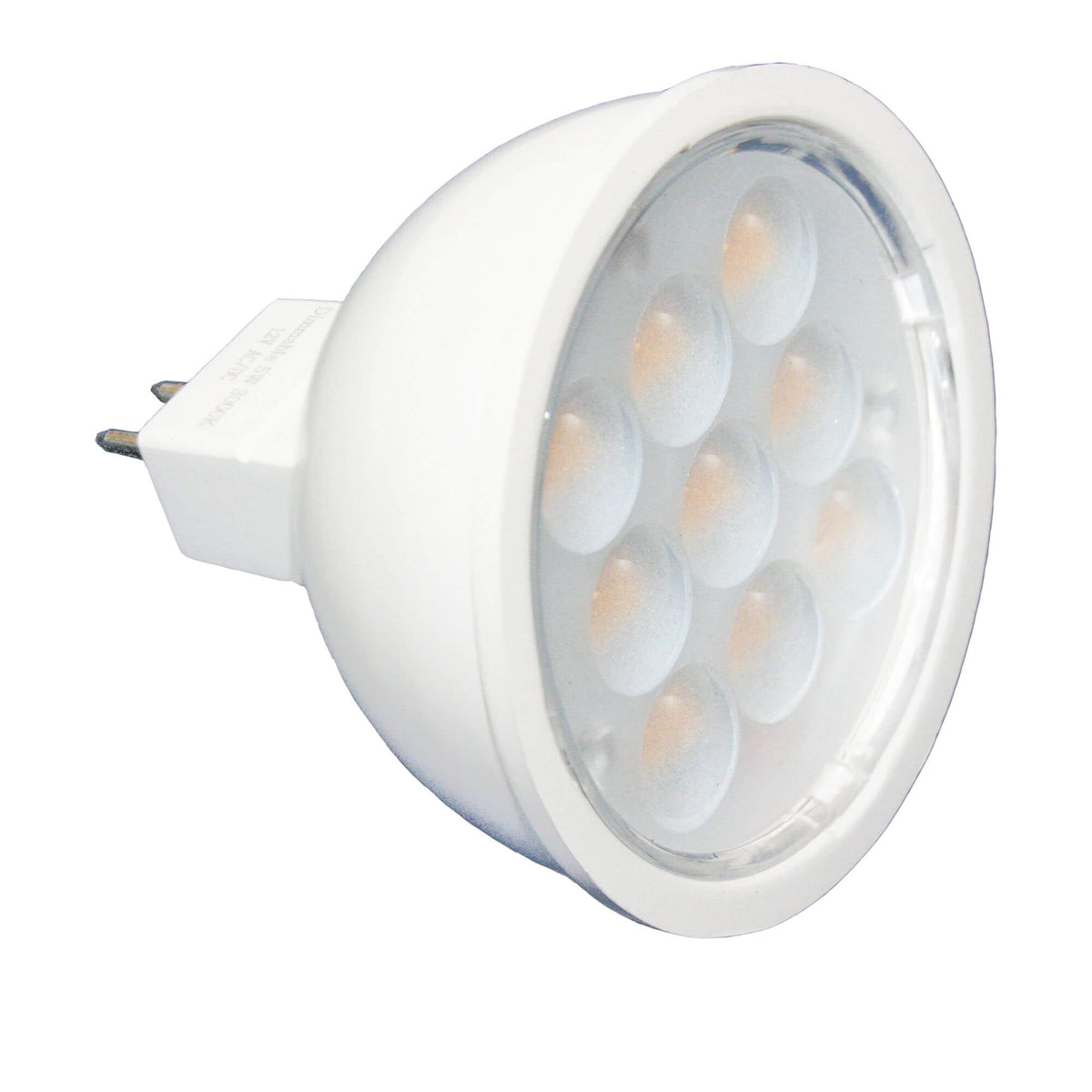 Abi mr16 smd led lampje gestliseerd tussen 10 en 30v - 400 lumen
