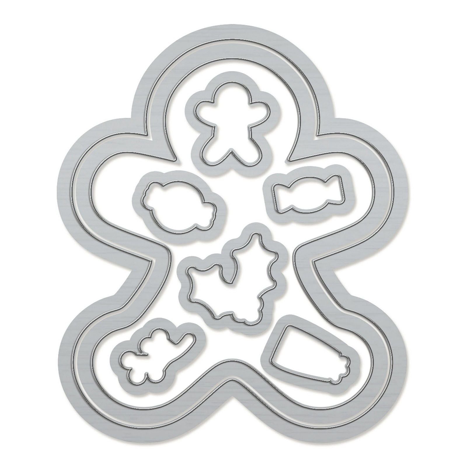 Tonic studios • die shaker set gingerbread treats