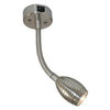 Neso flex wandlamp met flexibele arm - mat chroom - zonder verkoopverpakking