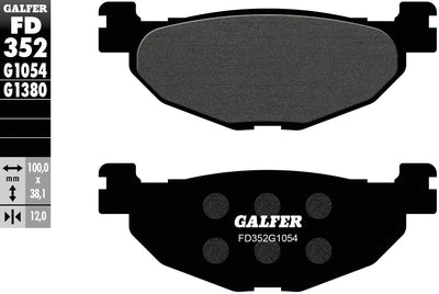 Galfer bremsbelag fd352 brake pad fd352 g1054 organic standard