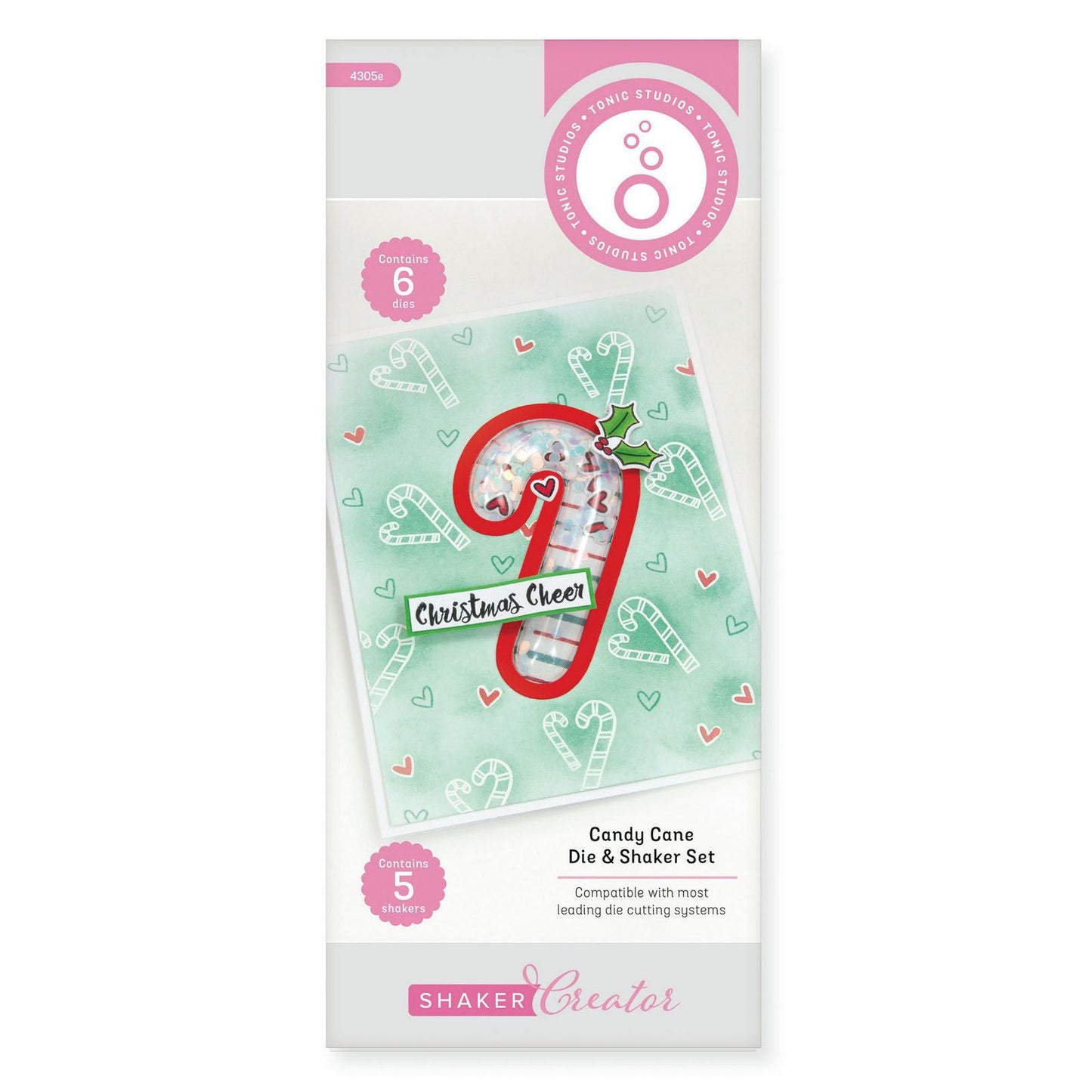 Tonic studios • die shaker set candy cane