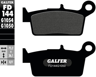 Galfer bremsbelag fd144 brake pad fd144 g1050 organic
