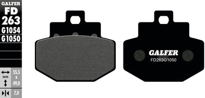Galfer bremsbelag fd263 brake pad fd236 g1050 organic scooter